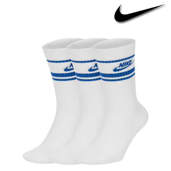 나이키 SPORTSWEAR ESSENTIAL CREW SOCKS 3PAIRS - DX5089-105