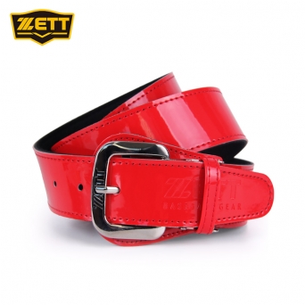 제트 ZETT 라이센스 벨트 적색 BXK-900
