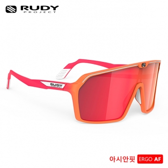 루디 스핀쉴드 매트 만다린 페이드 코랄 / 멀티레이저 레드 SP723846-0011