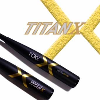 녹스 TITANX 카본 야구배트 (블랙)