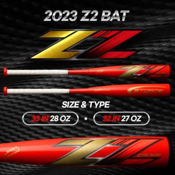 스톰 2023 Z2 지투 SPECIAL 카본 야구배트 레드
