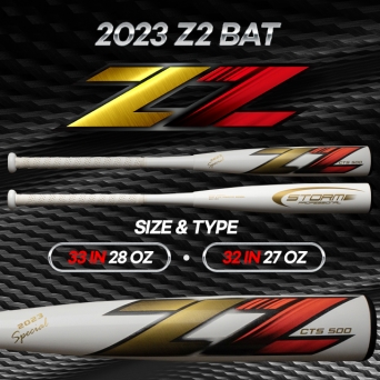 스톰 2023 Z2 지투 SPECIAL 카본 야구배트 화이트