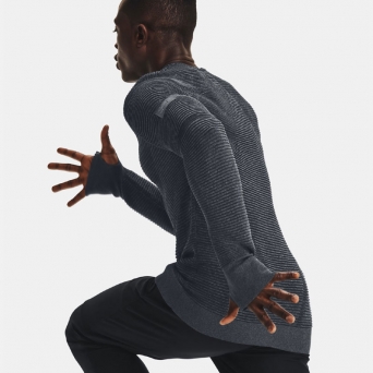 언더아머 남성 UA IntelliKnit 팬텀 2 0 크루 1354397-010