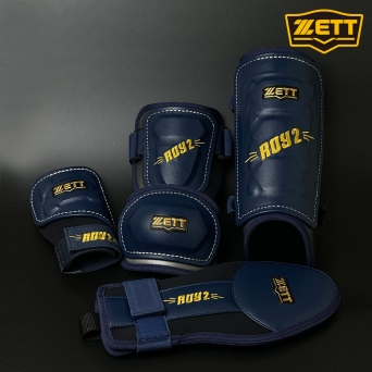ZETT 제트 어센틱 암가드 풋가드 손등가드 슬라이딩장갑 (박민우 모델)