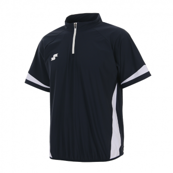 사사키 SSK Flex Windbreaker 바람막이 반팔 Navy