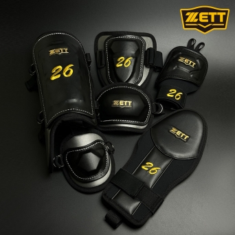 ZETT 제트 어센틱 암가드 풋가드 손등가드 슬라이딩장갑 (한승택 모델)