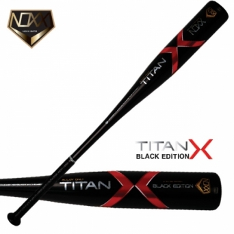 녹스 TITANX 알로이 -5드랍 1.21 인증배트 (블랙에디션)