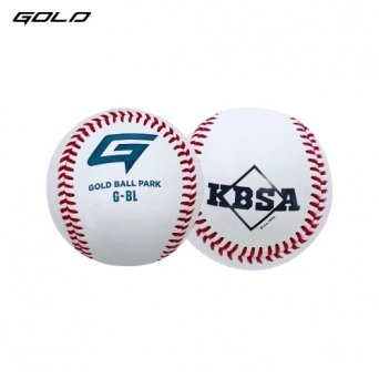 골드 KBSA 공인구 G-BL 중등 야구공