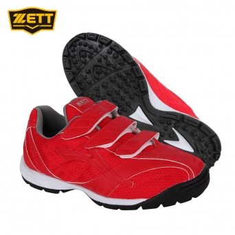 제트 벨크로형 메쉬 인조잔디화 와이드 모델 BSR-8825K 6400 레드