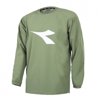 디아도라 diadora 긴팔 바람막이 카키 D1393PRL02