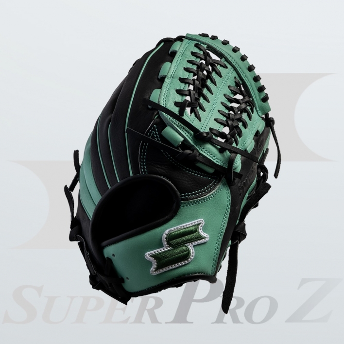 SSK Superpro Z0704 투수 올라운드 글러브 12인치 블랙/M 그린