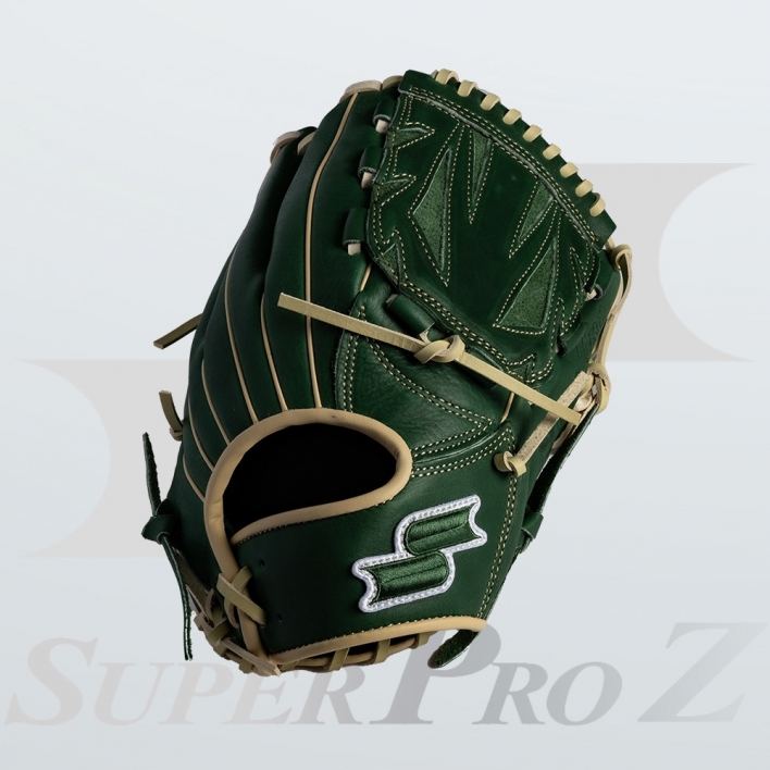 SSK Superpro Z0301 투수 올라운드 글러브 11.75인치 그린/카멜