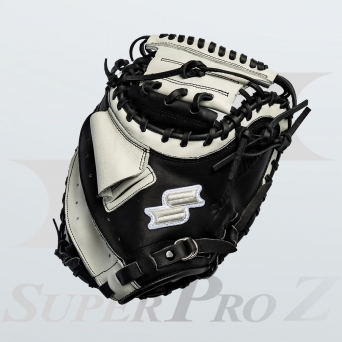 SSK Superpro Z0713 포수 미트 34.5인치 블랙/화이트