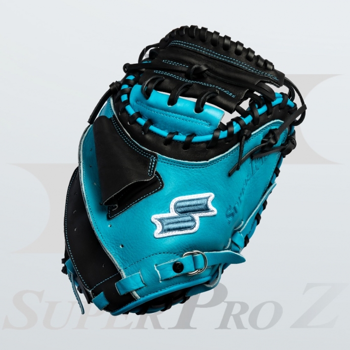 SSK Superpro Z0716 포수 미트 34.5인치 청록/블랙