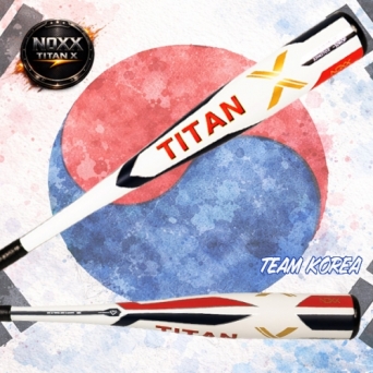 녹스 TITANX 팀코리아 알로이 배트 -5드랍 1.21KBN