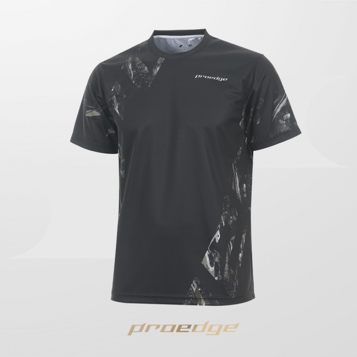 SSK PROEDGE 2026 리미티드 에디션 그래픽 티셔츠 EBT26006 블랙