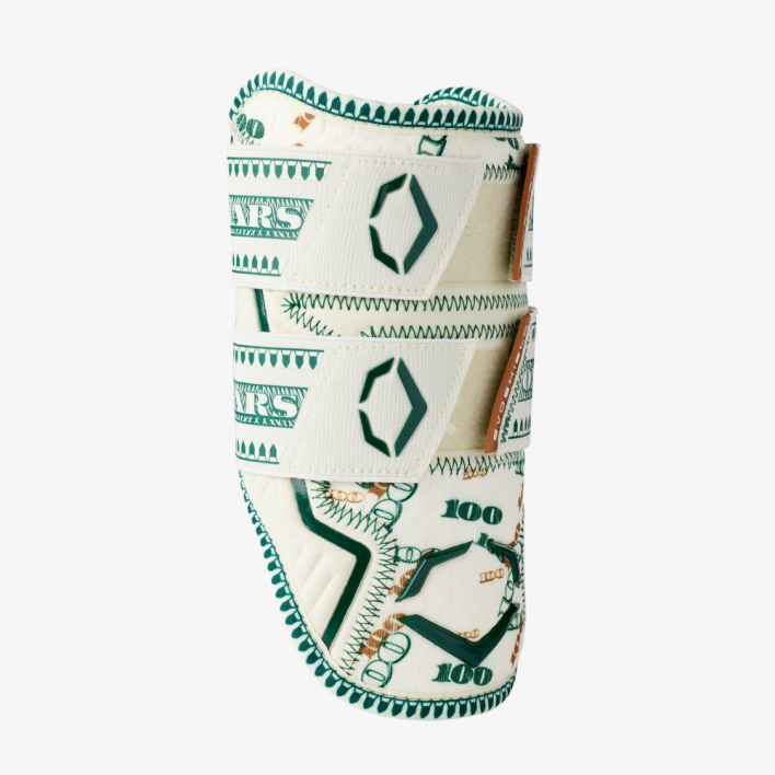 이보쉴드 X-SRZ 머니백스 타자용 암가드 더블스트랩 WBR00045001L 크림/그린