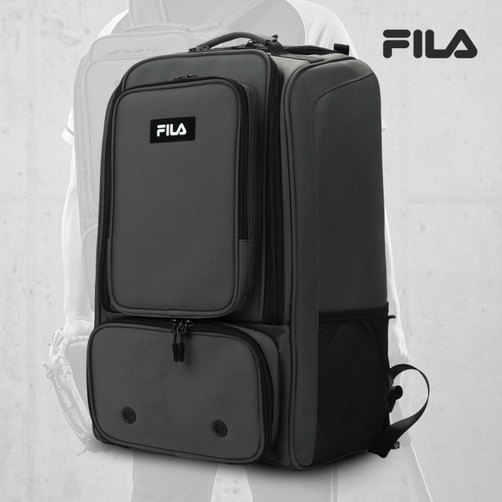 휠라 FILA 엘리트 멀티 백팩 그레이
