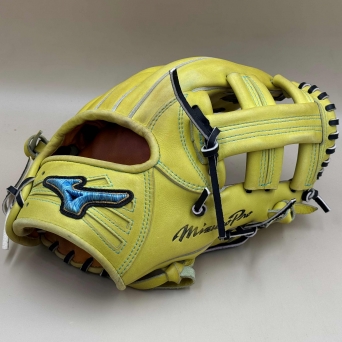 MIZUNO 미즈노 다이버시티 내야 11.6인치 내야 글러브 라임 (중고)