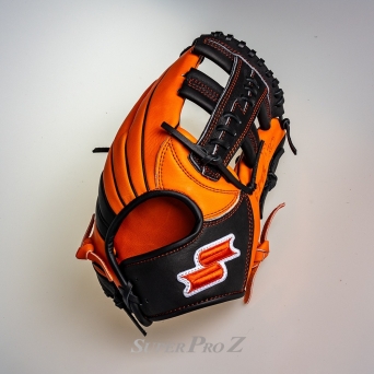 SSK Superpro Z0829 내야 글러브 11.5인치 블랙/오렌지